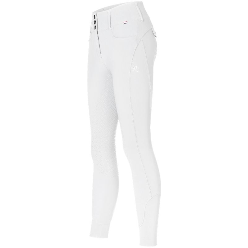 Ridbyxor KLKimi A Shape Full Grip Vit