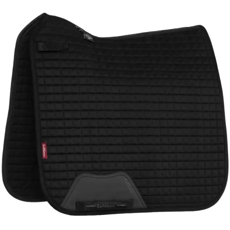 Dressyrschabrak Suede Square Svart