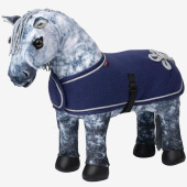 Fleecetäcke Toy Pony Marinblå Fleecetäcke Toy Pony Marinblå