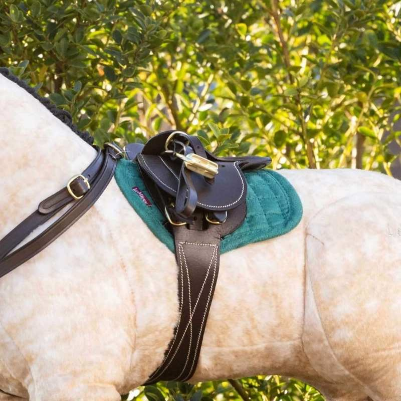 Sadel Toy Pony Brun