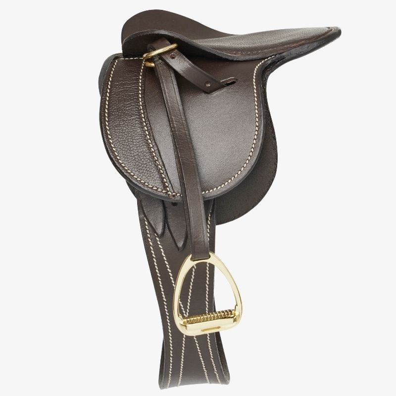Sadel Toy Pony Brun