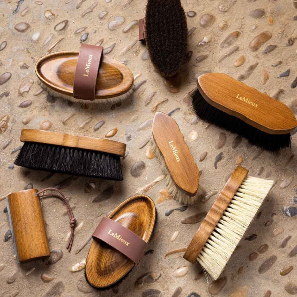Ryktborste Artisan Soft Goats Hair Brun