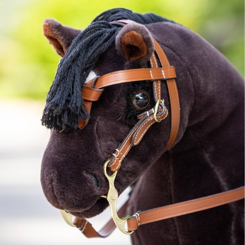 Westernträns Toy Pony Brun