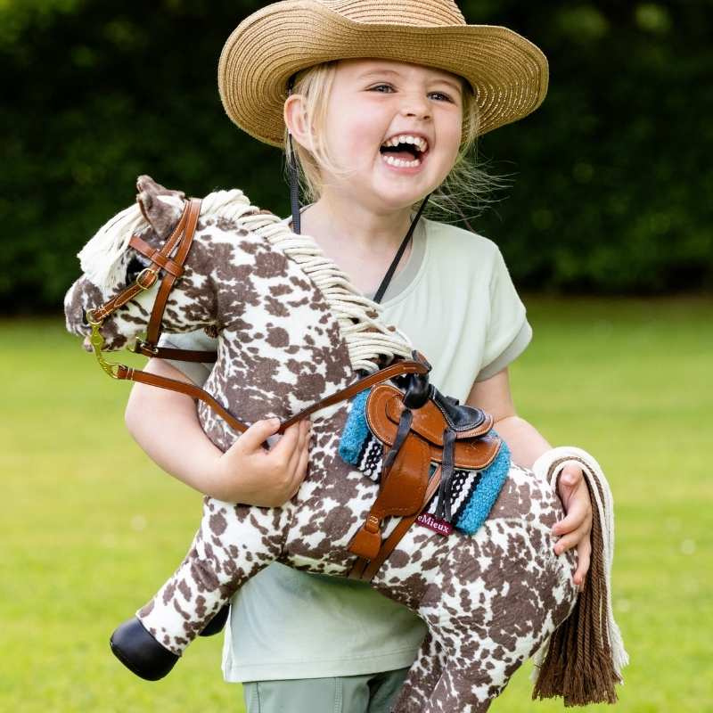 Westernträns Toy Pony Brun