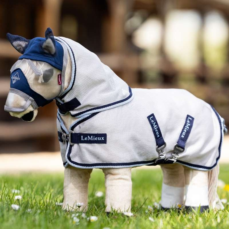 Flugtäcke Toy Pony Grå/Marinblå