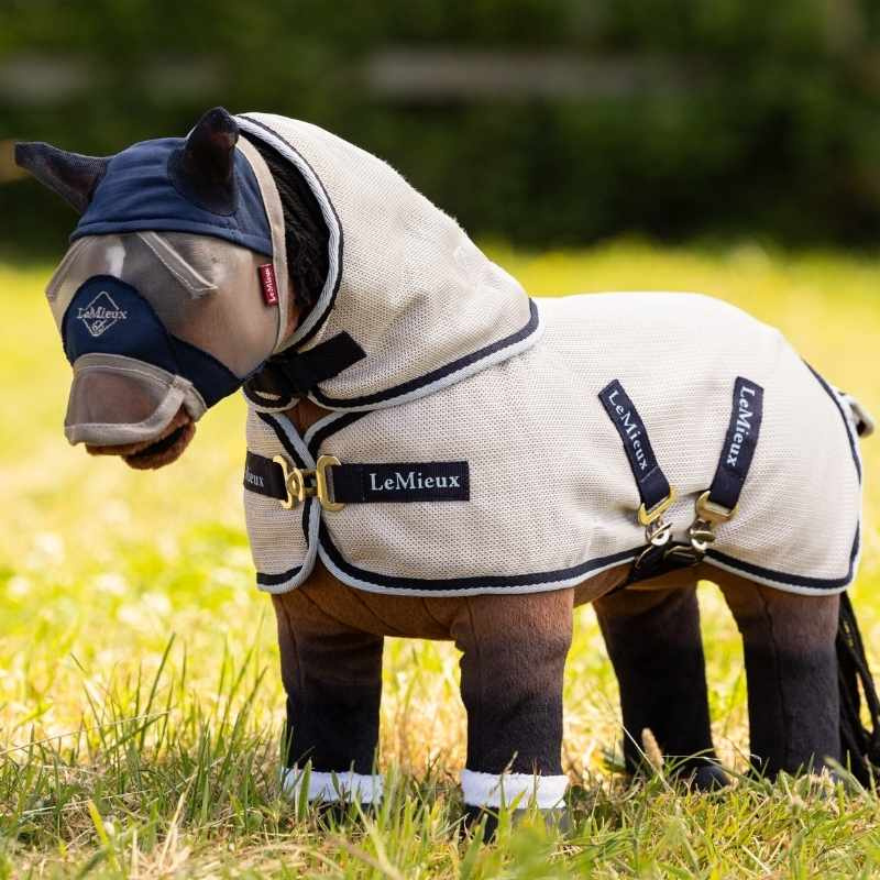 Flugtäcke Toy Pony Grå/Marinblå