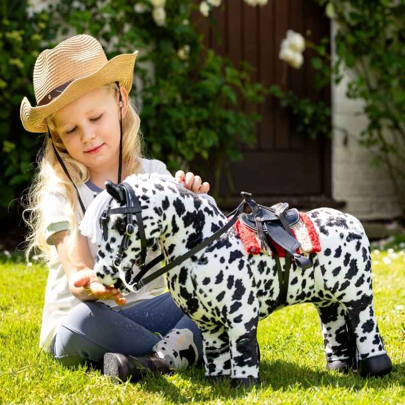 Westernträns Toy Pony Svart