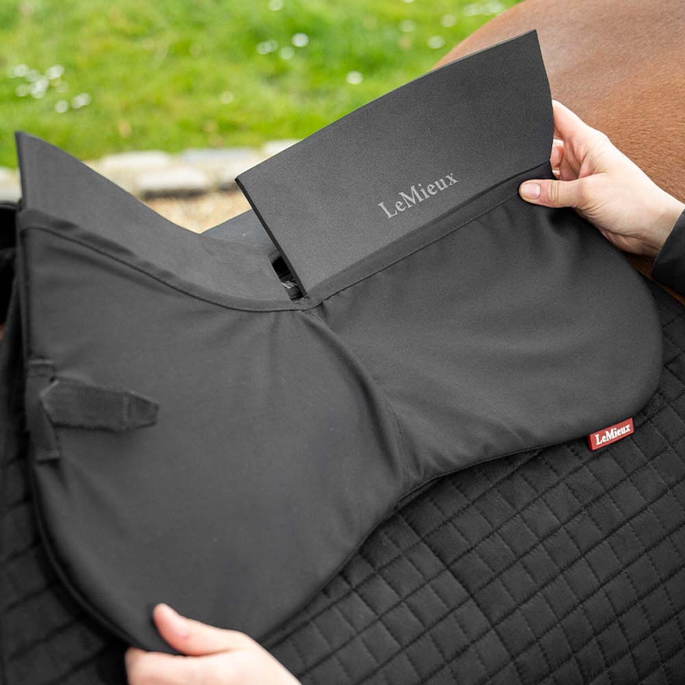 Sadelpad ProSorb Plain 2 Pocket Svart