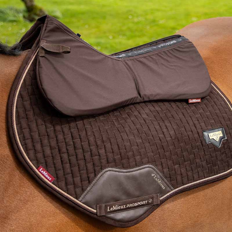 Sadelpad ProSorb Plain 2 Pocket Brun
