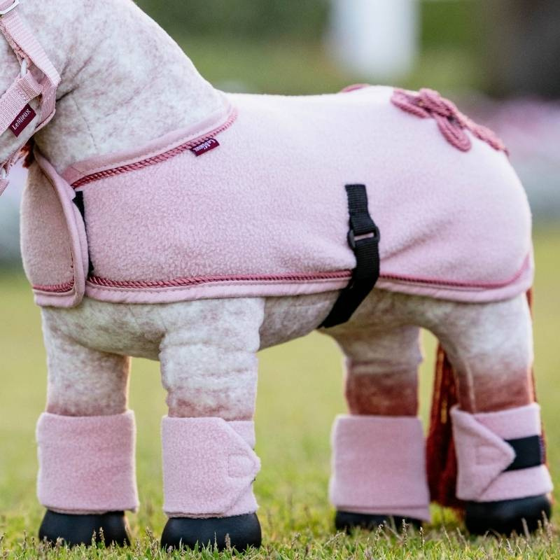 Fleecetäcke Toy Pony Ljusrosa