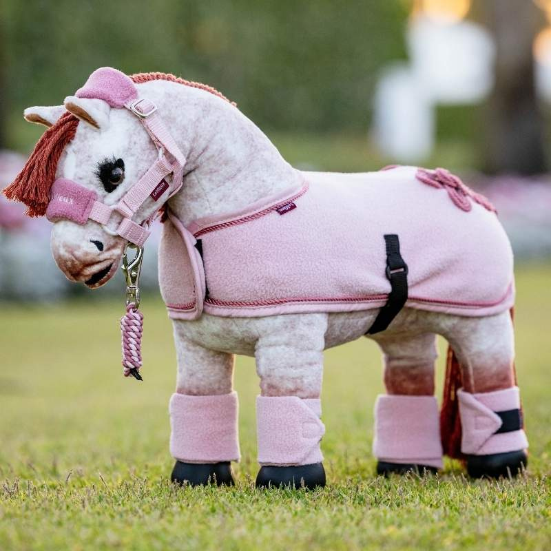 Fleecetäcke Toy Pony Ljusrosa