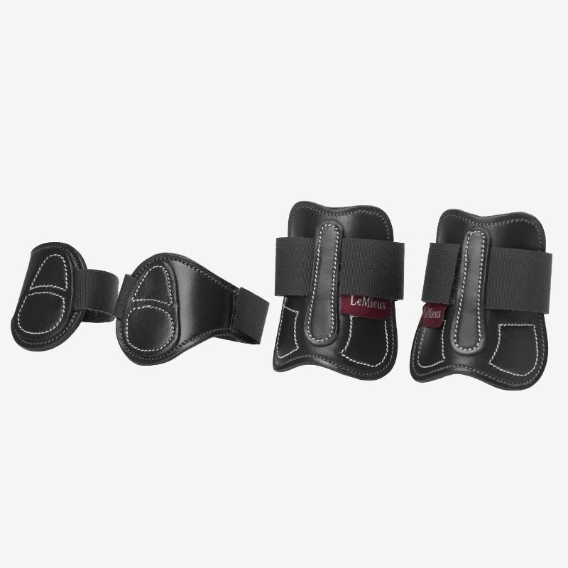 Benskydd Toy Pony Capella 4-pack Svart