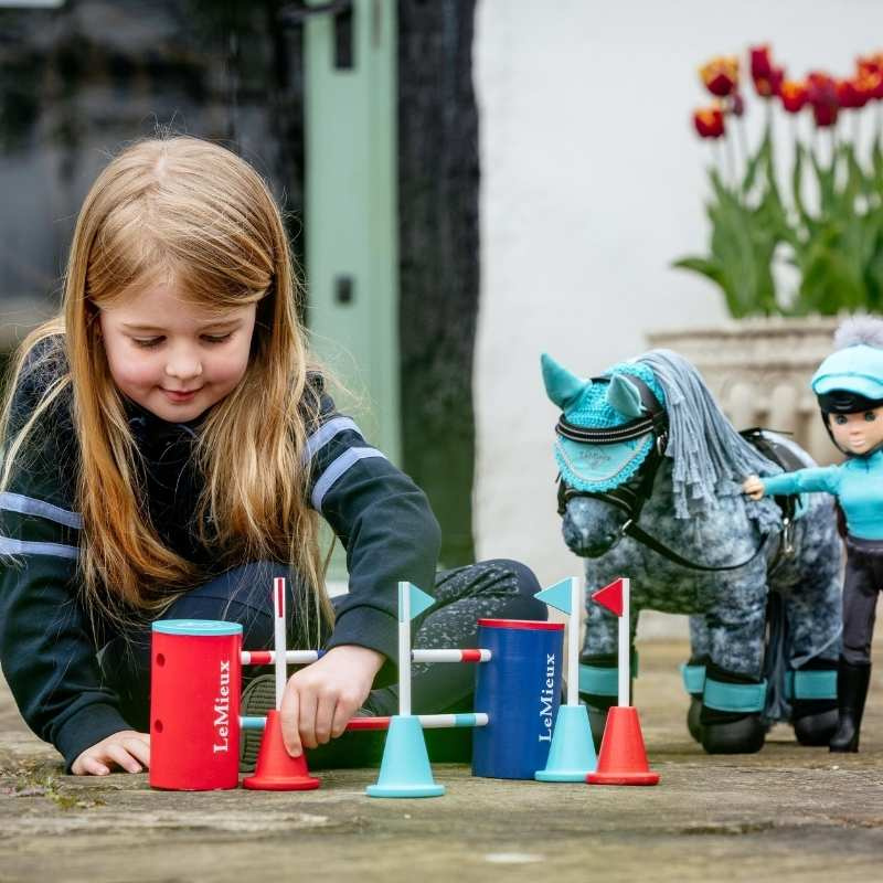 Course Builder Set Toy Pony Flerfärgad