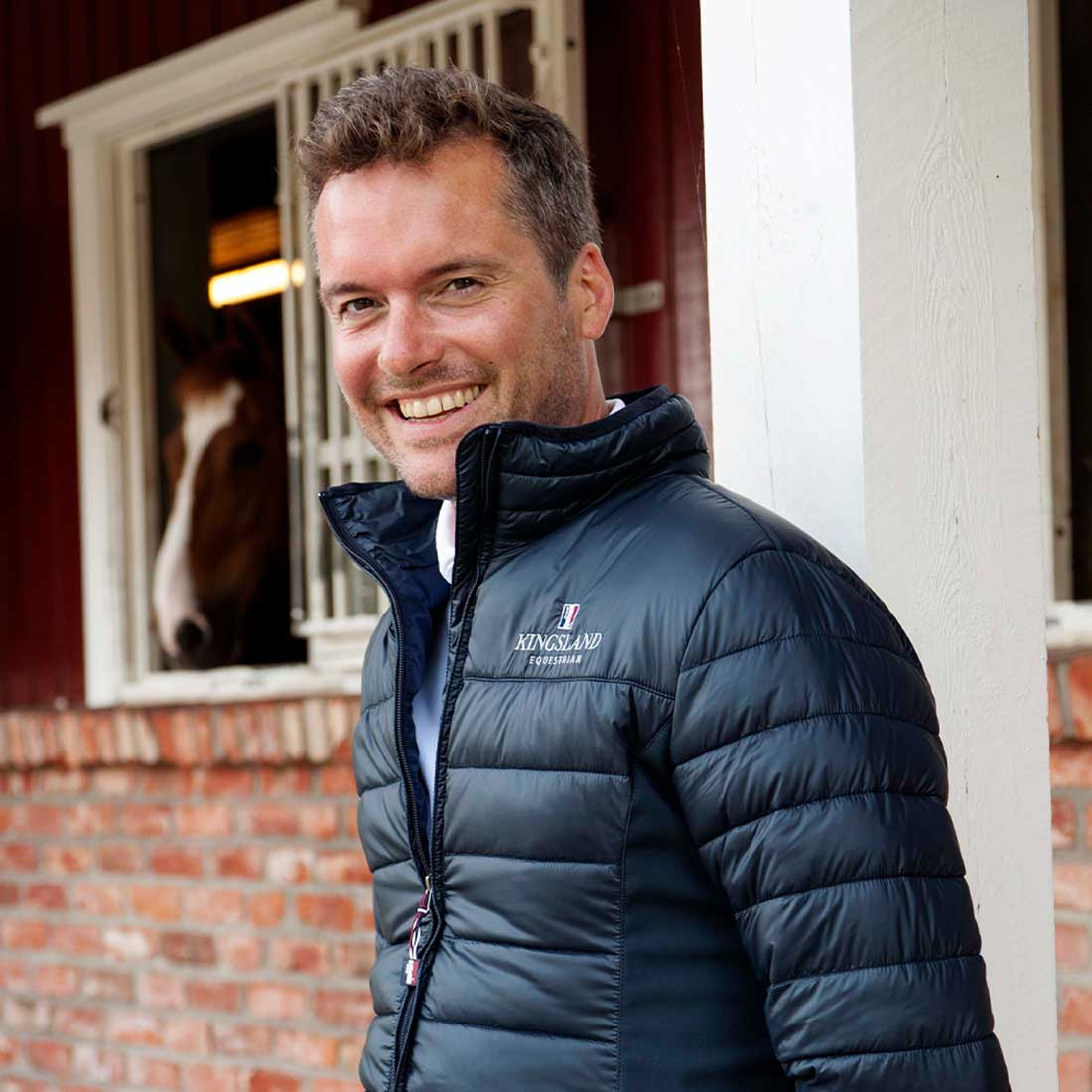 Jacka Classic Marinblå