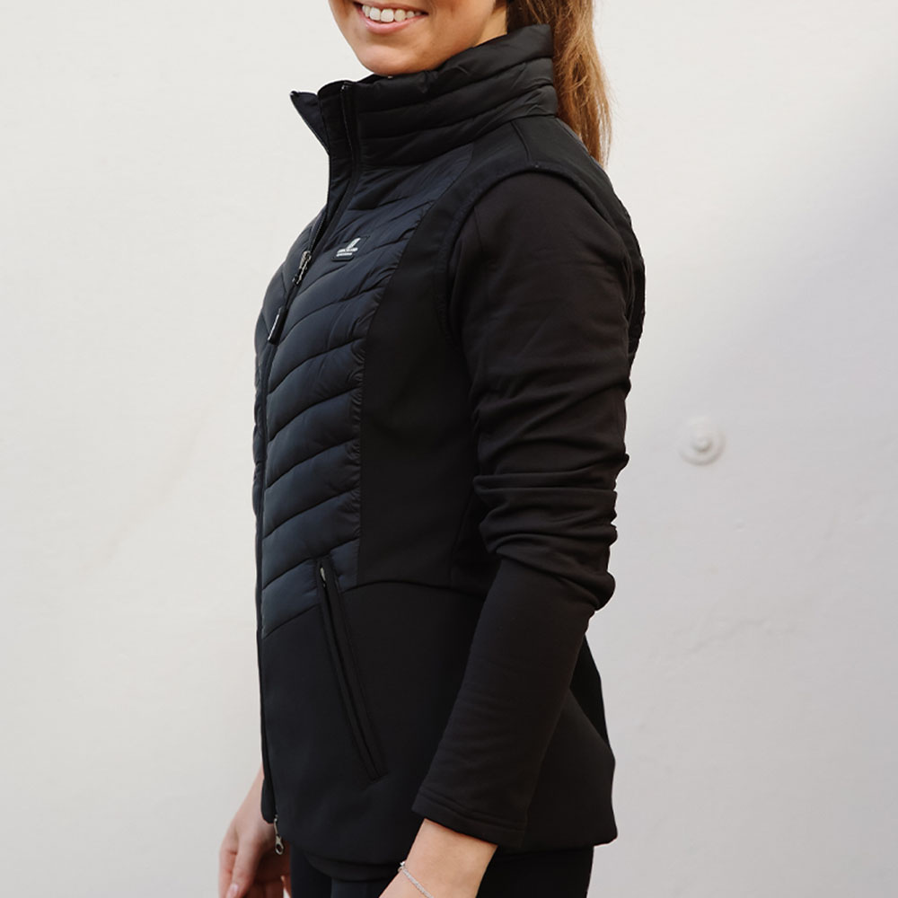 Damväst Classic Hybrid Svart