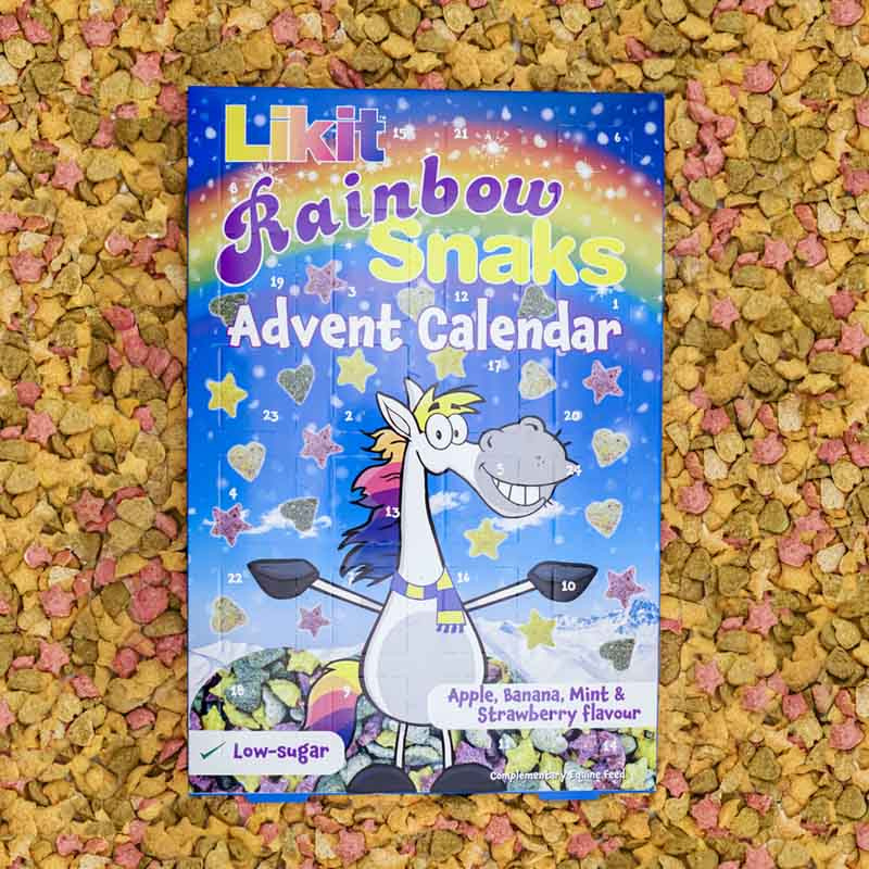 Adventskalender Hästgodis Rainbow Snaks 200g