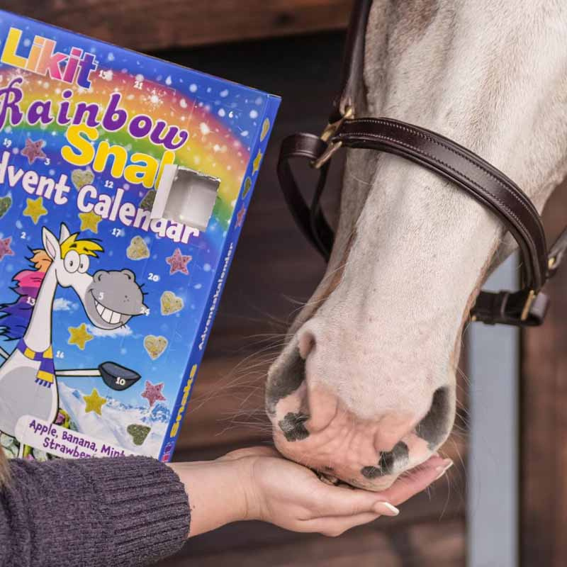 Adventskalender Hästgodis Rainbow Snaks 200g