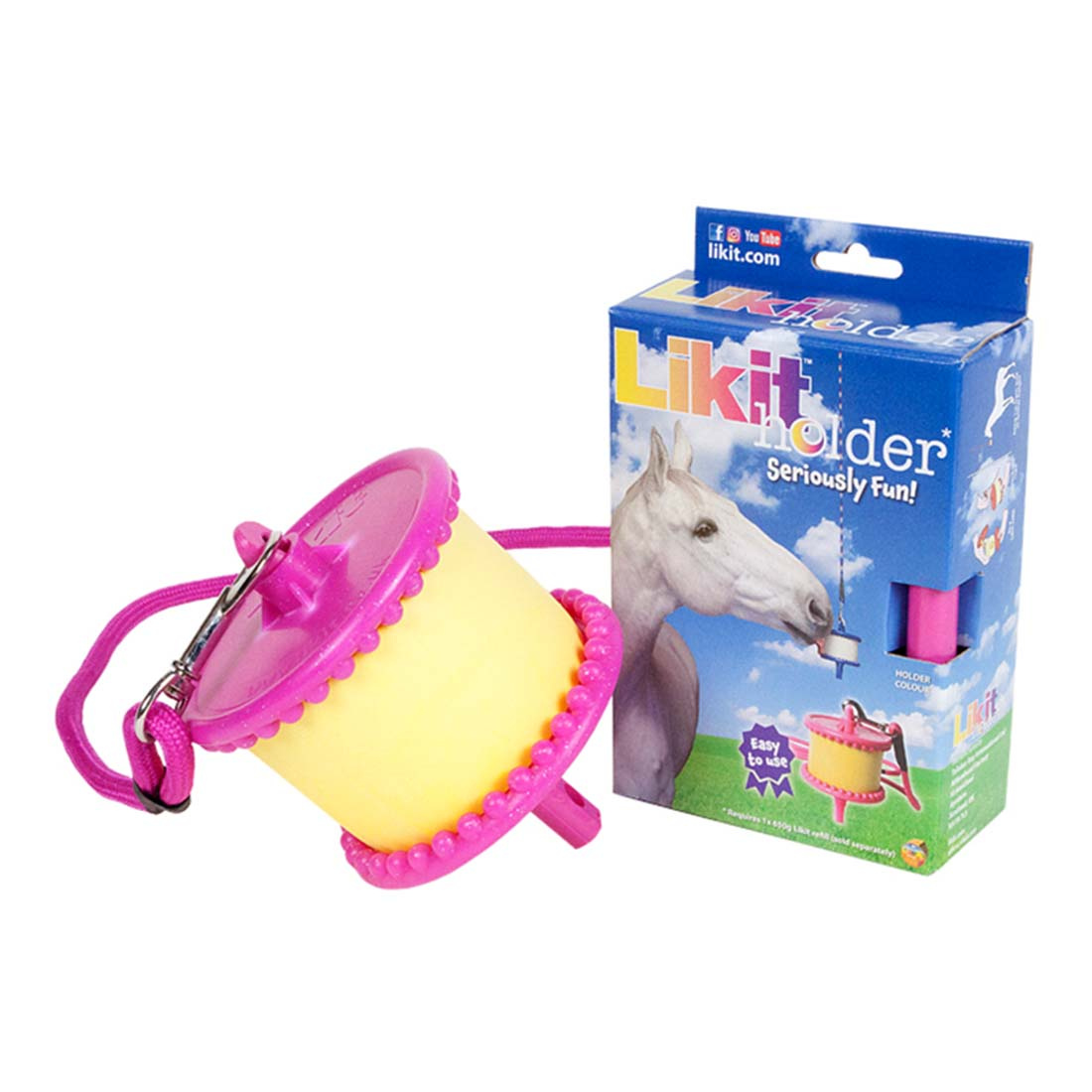 Hållare Nivå 1 Rosa/Glitter