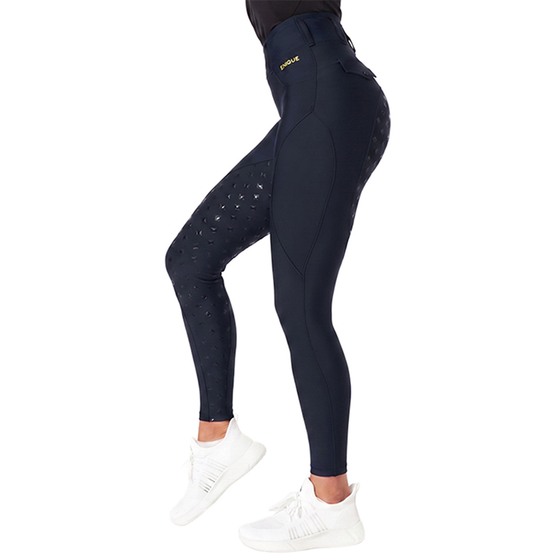 Ridtights Classic Full Grip Marinblå