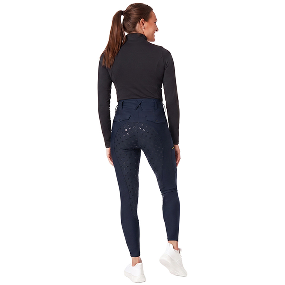 Ridtights Classic Full Grip Marinblå