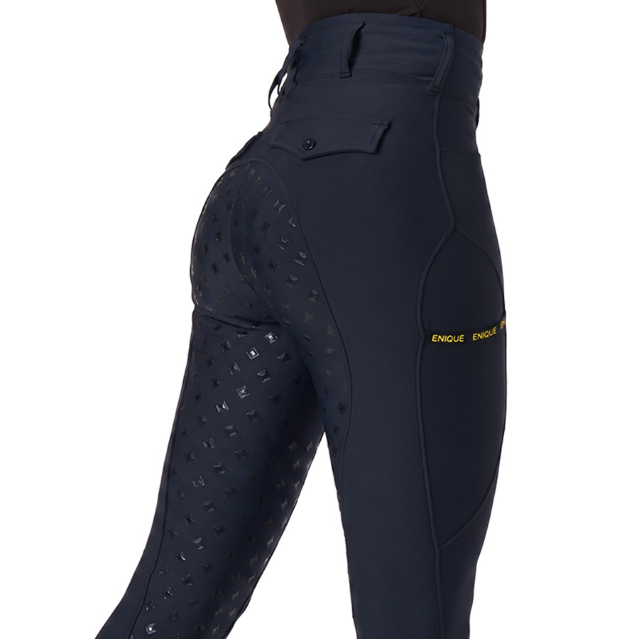 Ridtights Classic Full Grip Marinblå
