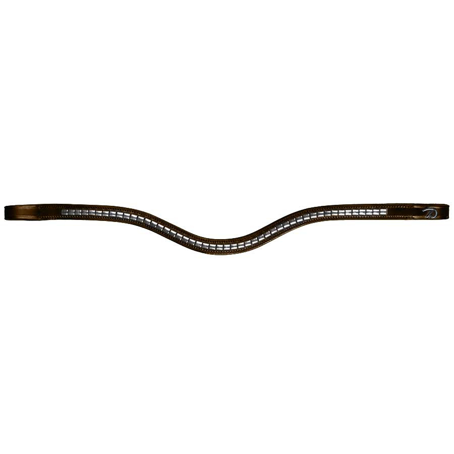 Pannband V-form Silverklinkers NE Brun
