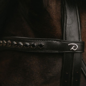 Pannband V-form Black Swarovski New English Collection Svart Pannband V-form Black Swarovski New English Collection Svart