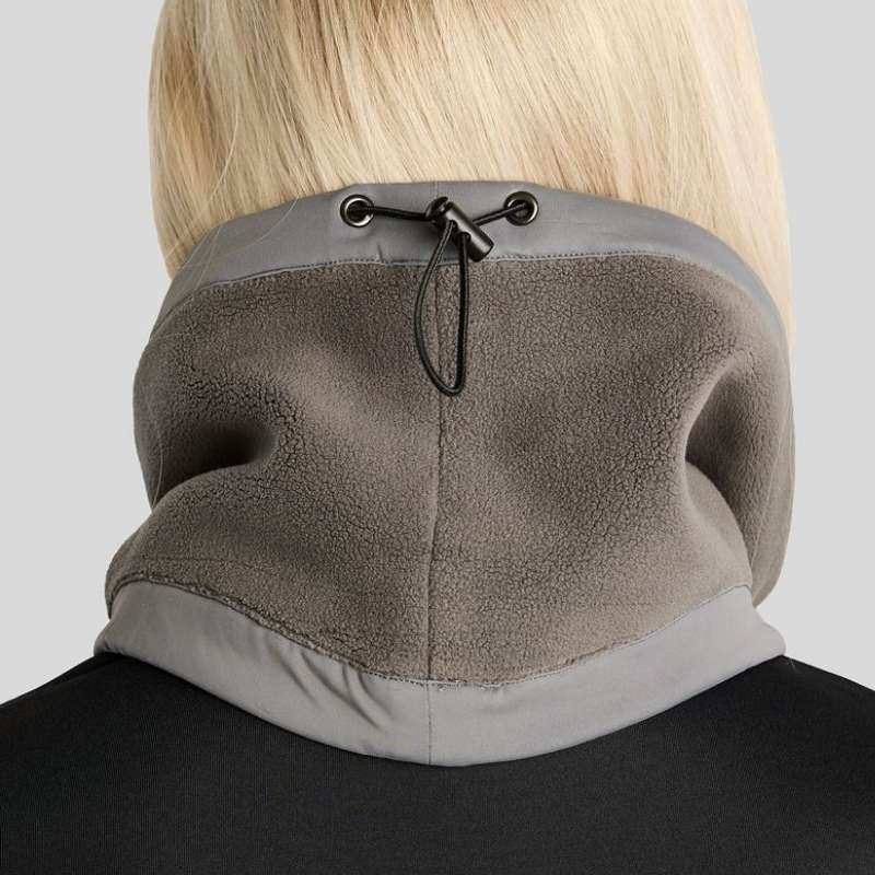 Halskrage MoEllie Fleece Crystals Grå