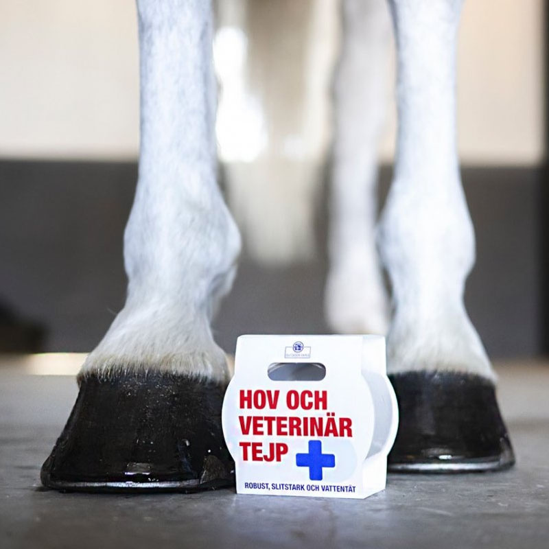Hov- & Veterinärtejp Vit