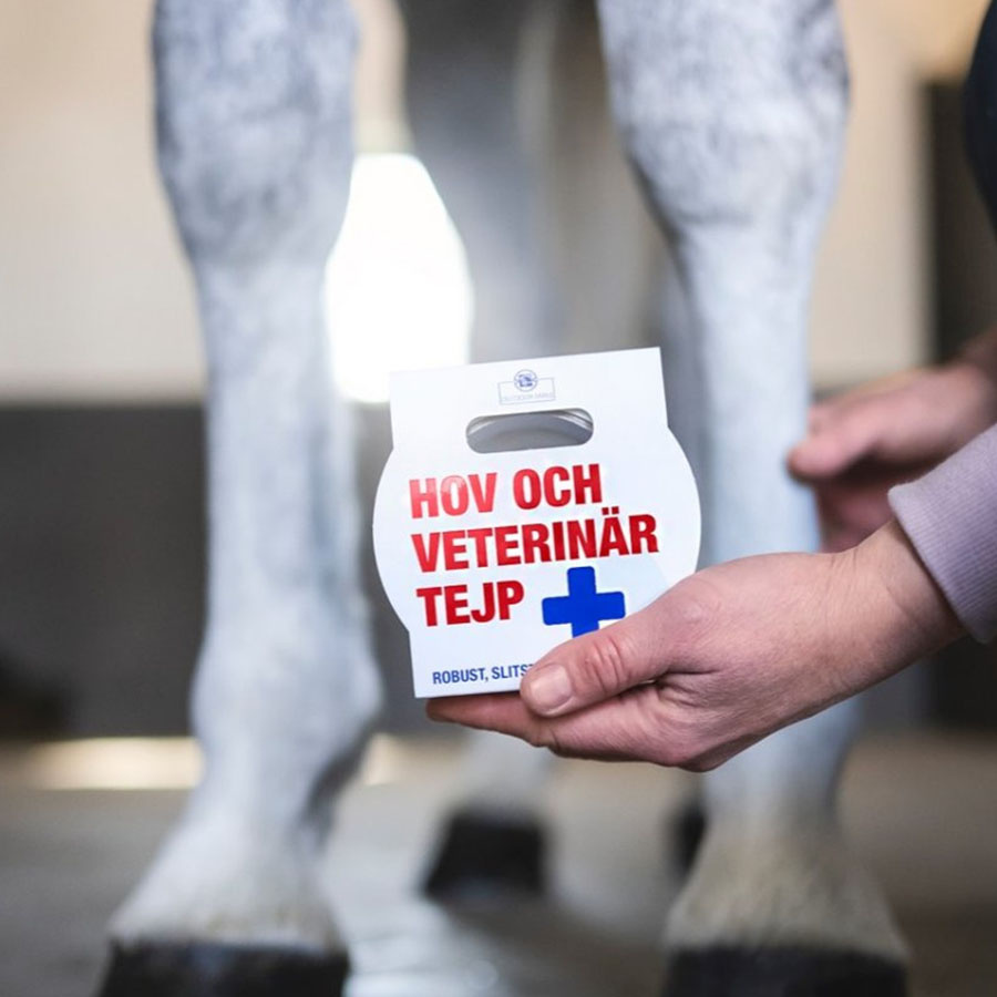 Hov- & Veterinärtejp Vit