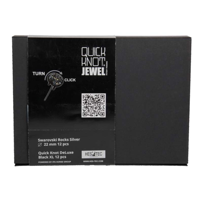 Quick Knot Jewel XL Swarovski Svart