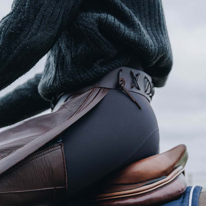 Långa Chaps Leather Brun