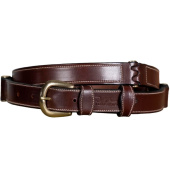 Skärp Flat Leather Brun Skärp Flat Leather Brun