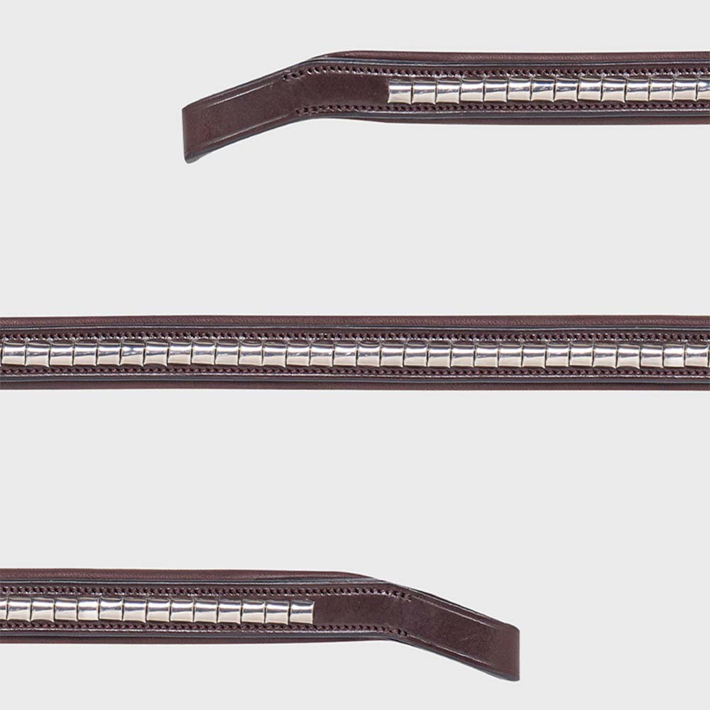 Pannband Klinker Brun/Silver