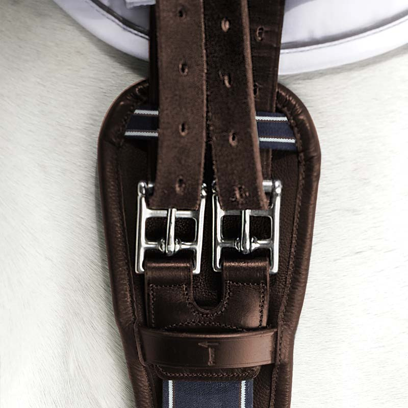 Dressyrgjord Micklem Comfort Brun