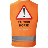 Reflexväst Caution Horse Orange Reflexväst Caution Horse Orange