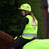 Reflexväst Caution Horse Gul Reflexväst Caution Horse Gul