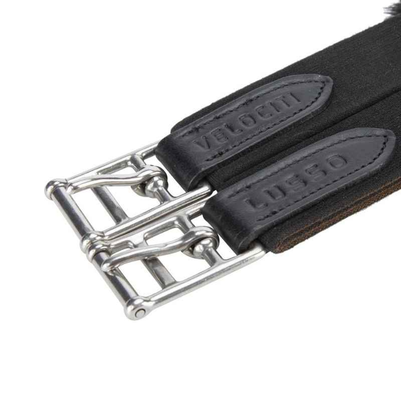 Anatomisk Sadelgjord LUSSO Supafleece Svart