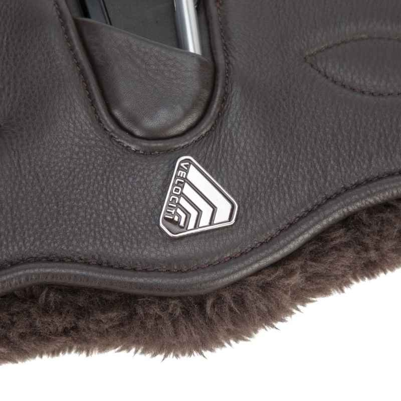 Anatomisk Sadelgjord LUSSO Supafleece Brun