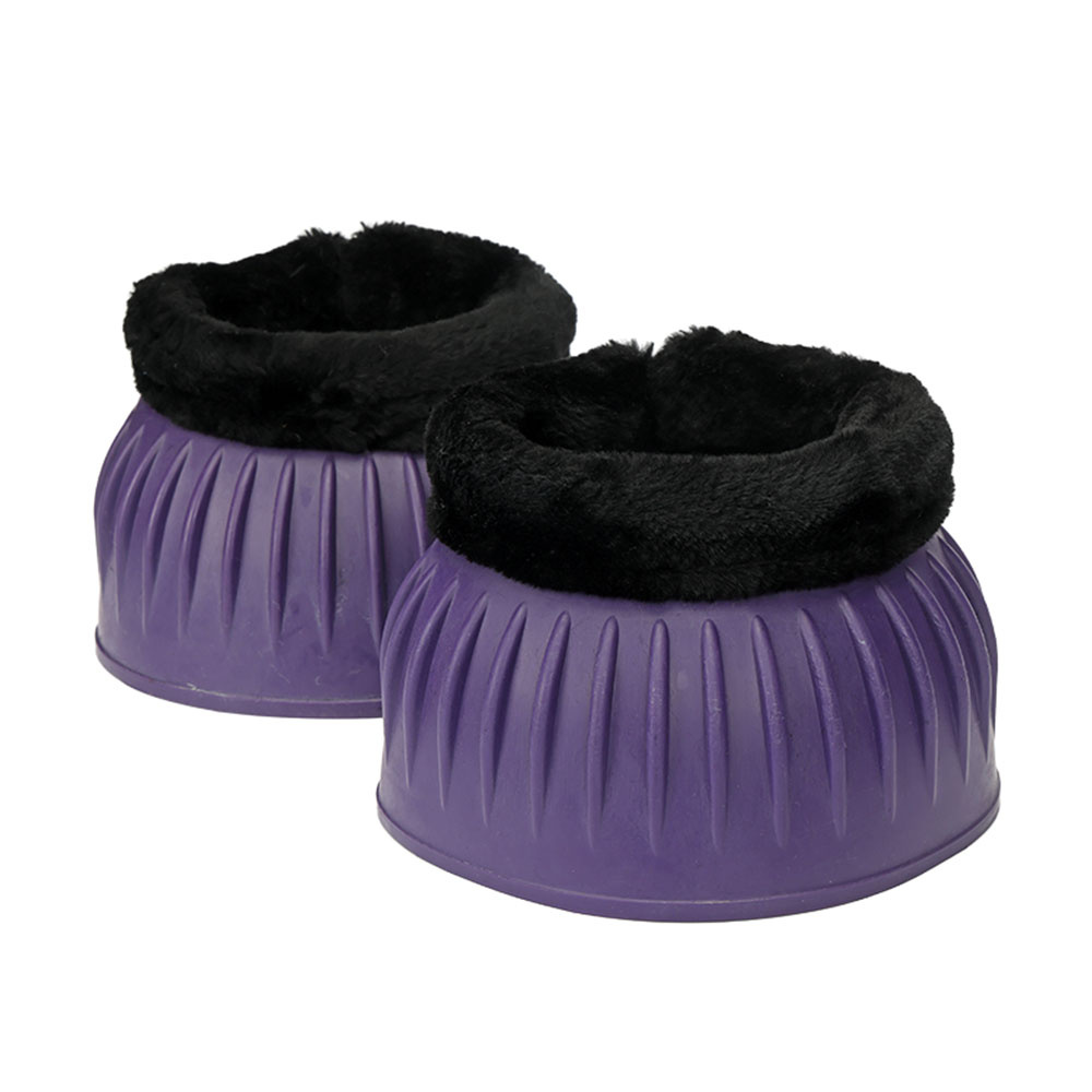 Gummiboots Fleece Lila