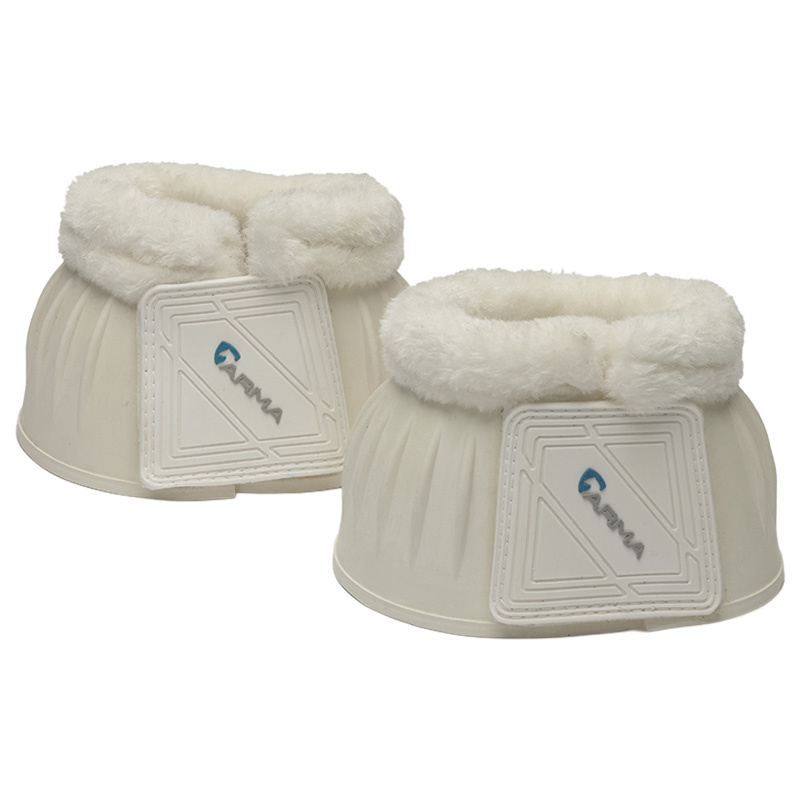 Gummiboots Fleece Vit
