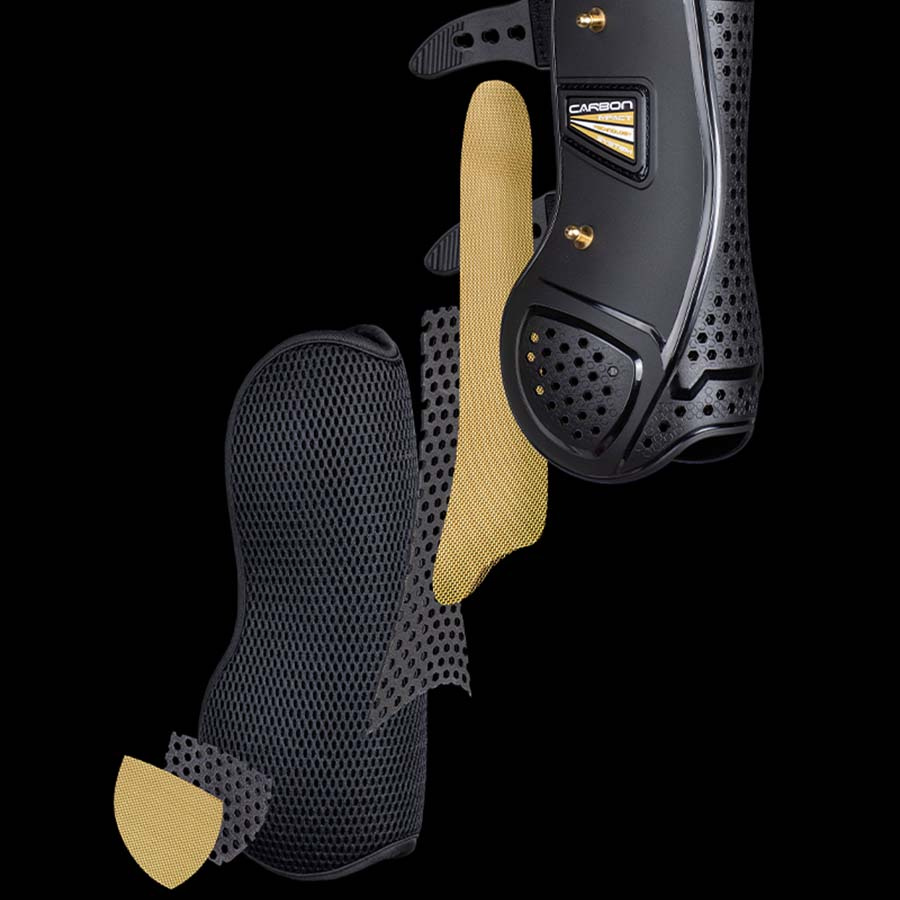 Benskydd Oxi-Zone Air Motion Svart