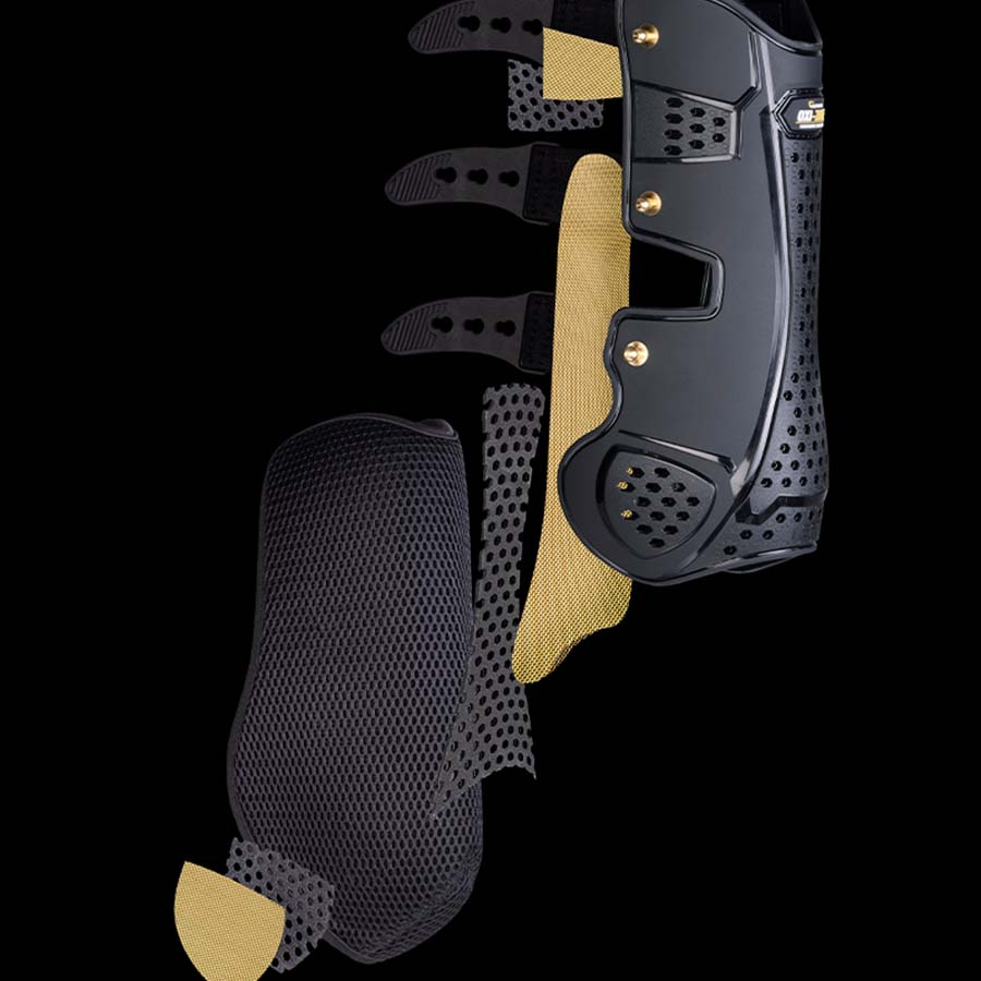 Benskydd Oxi-Zone Air Motion Allround Svart
