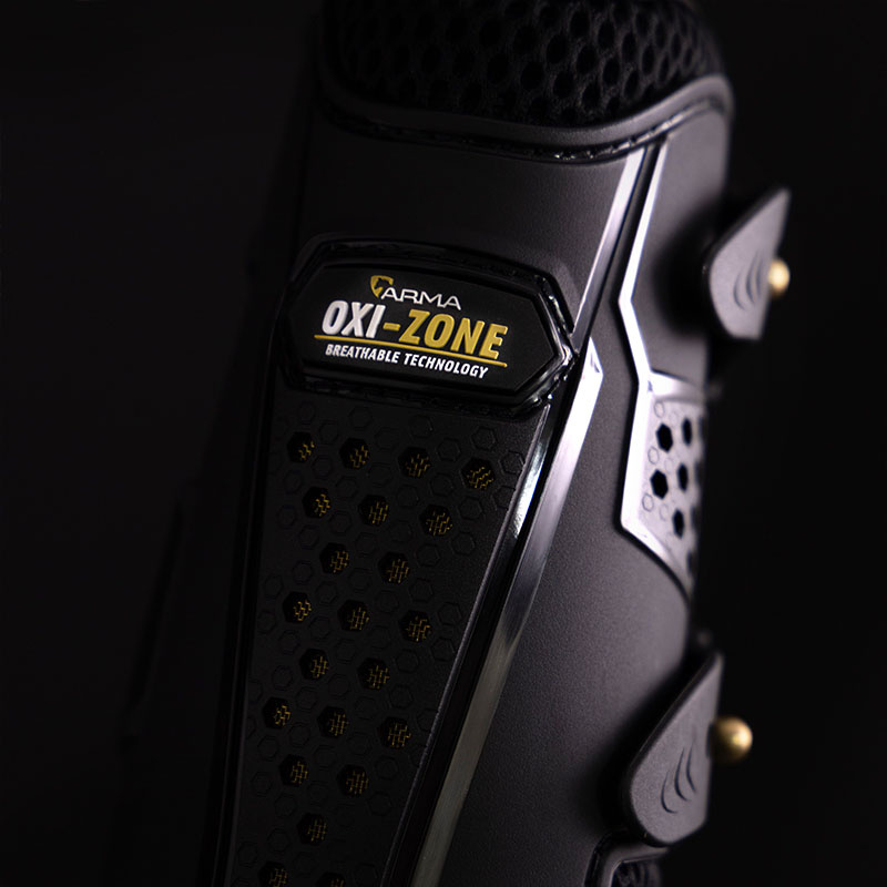 Benskydd Oxi-Zone Air Motion Allround Svart