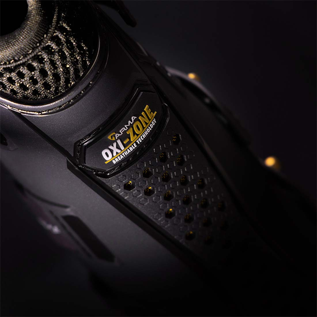 Benskydd Oxi-Zone Air Motion Allround Svart