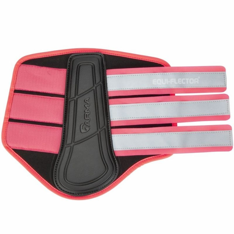 Damasker Equi-Flector Svart/Rosa