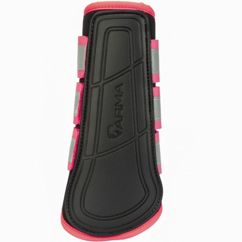 Damasker Equi-Flector Svart/Rosa