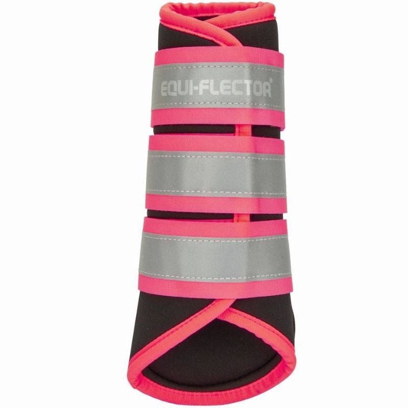 Damasker Equi-Flector Svart/Rosa