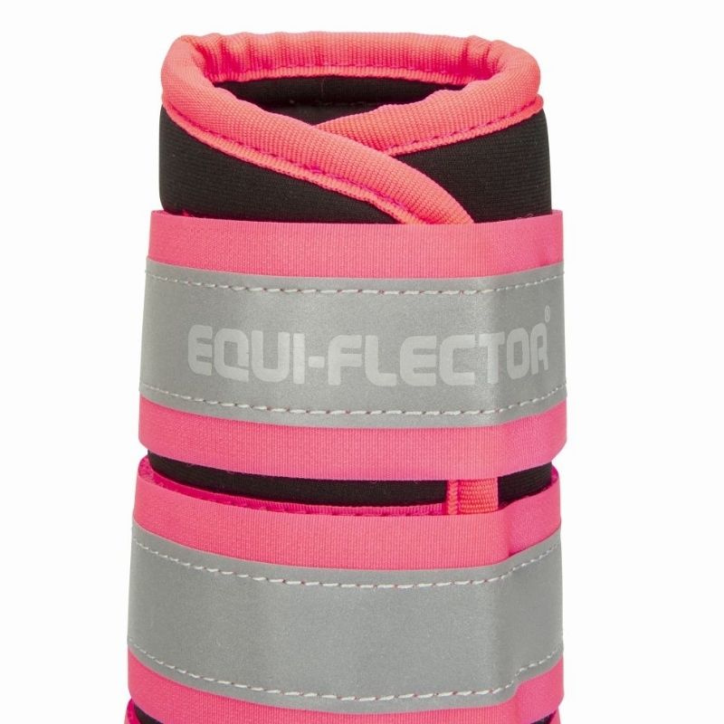 Damasker Equi-Flector Svart/Rosa