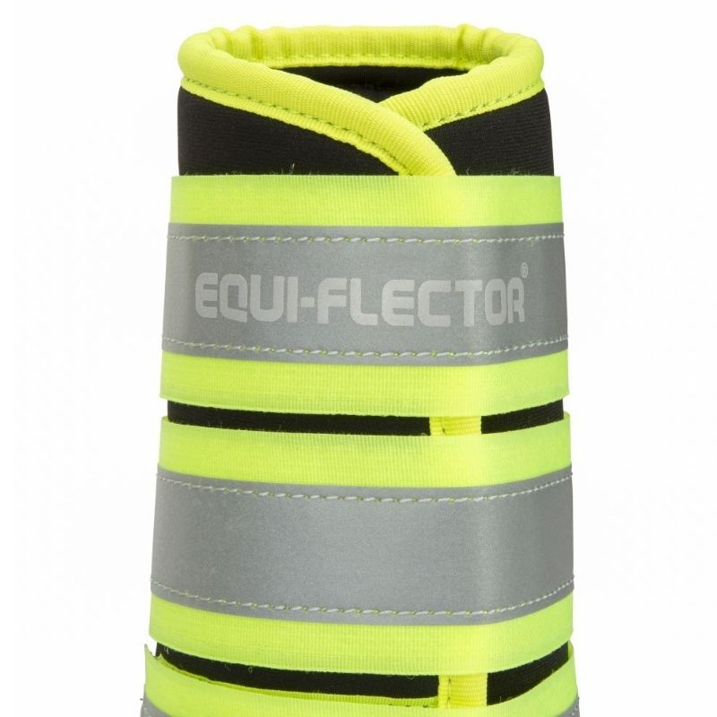 Damasker Equi-Flector Svart/Gul